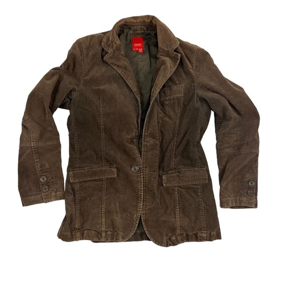 Esprit Jackets & Coats Vintage Brown Corduroy Jacket Poshmark